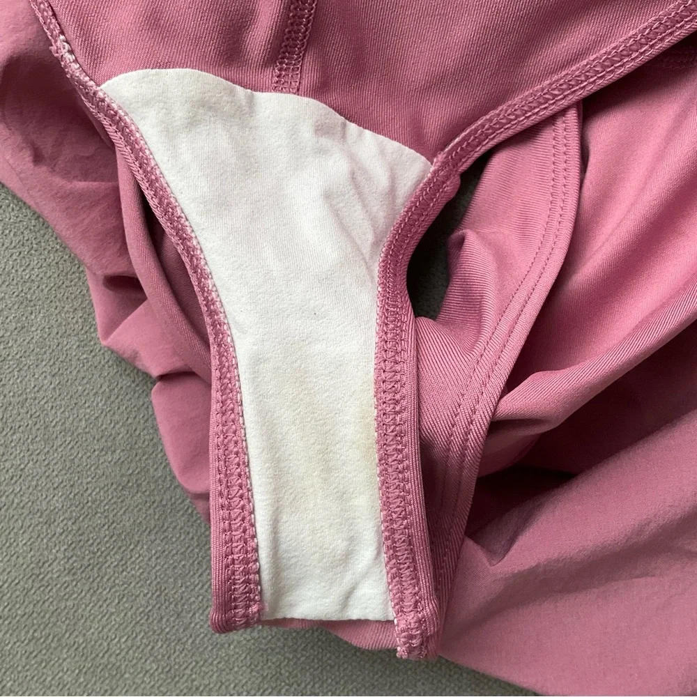 Alo Yoga V-Cute Running Short Pink Wild Rose XXS